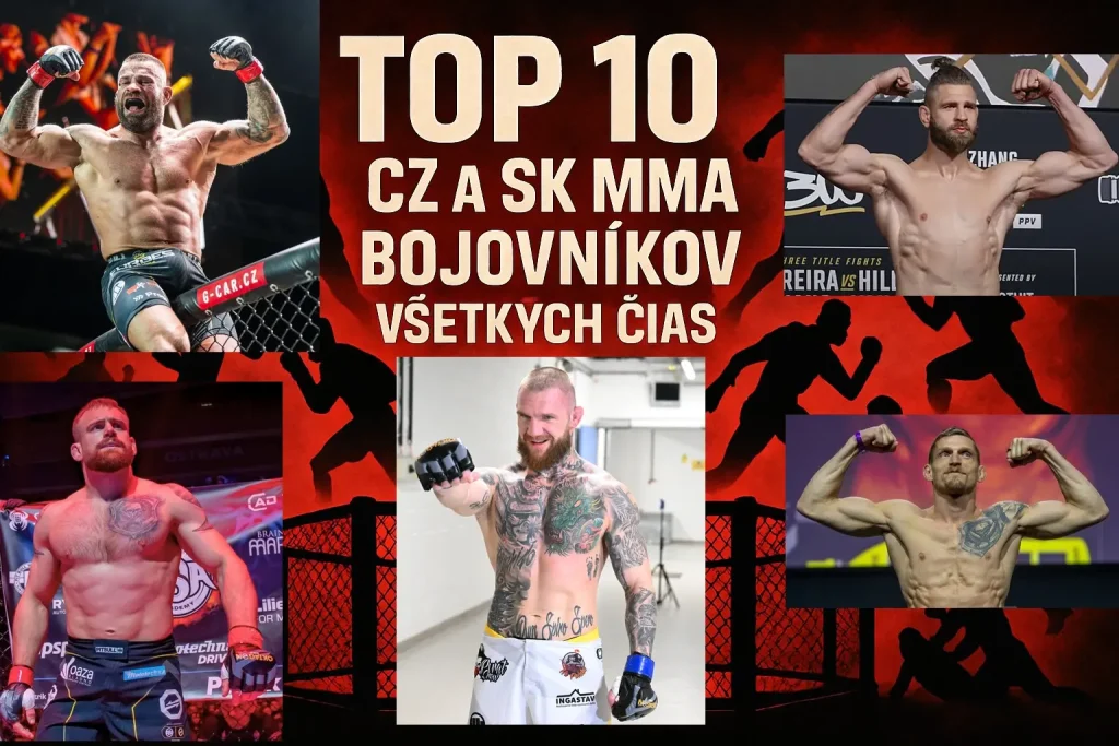 Top 10 CZ a SK MMA bojovníkov všetkých čias