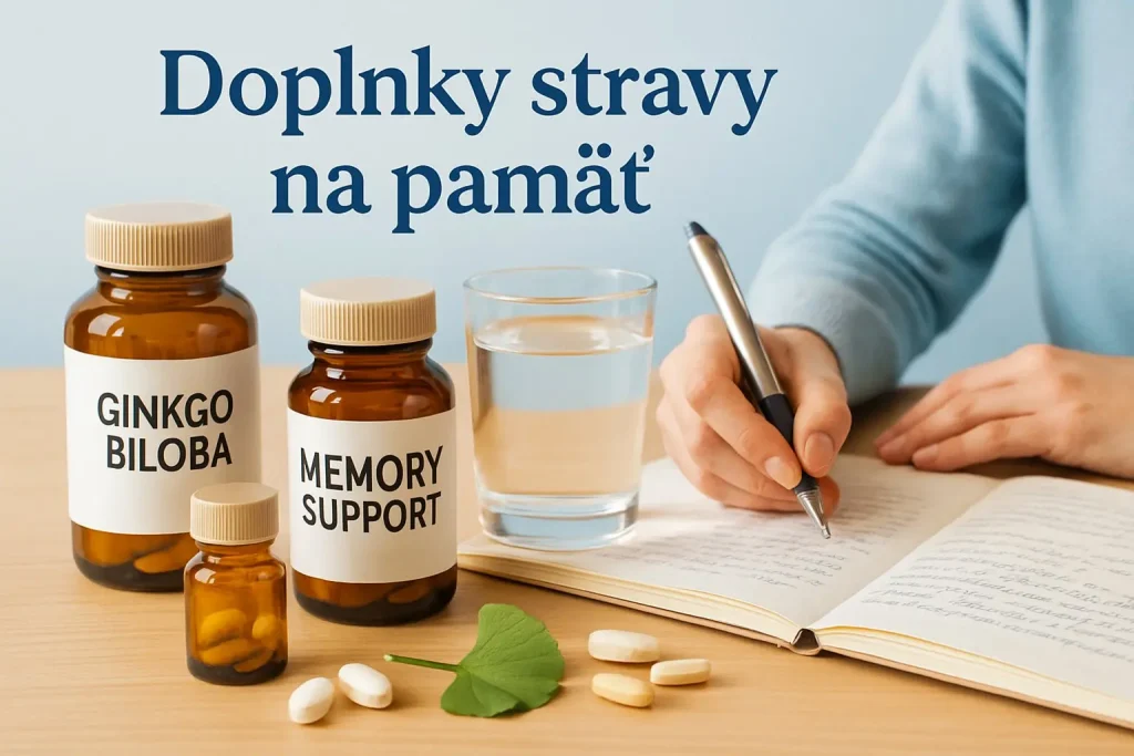 Doplnky stravy na pamäť – podpora sústredenia, myslenia a mozgových funkcií