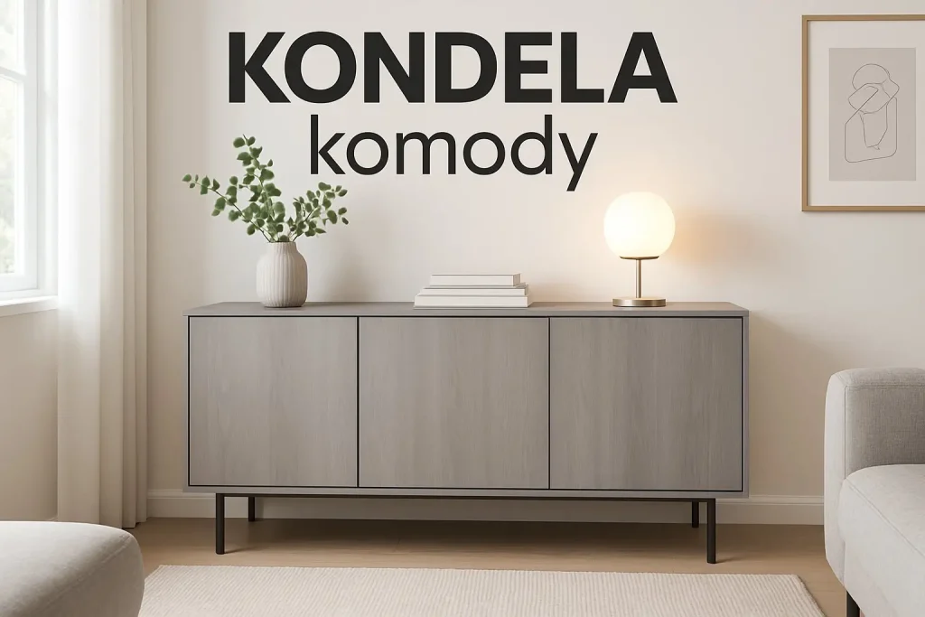 Kondela komody – moderný a praktický nábytok pre domácnosť