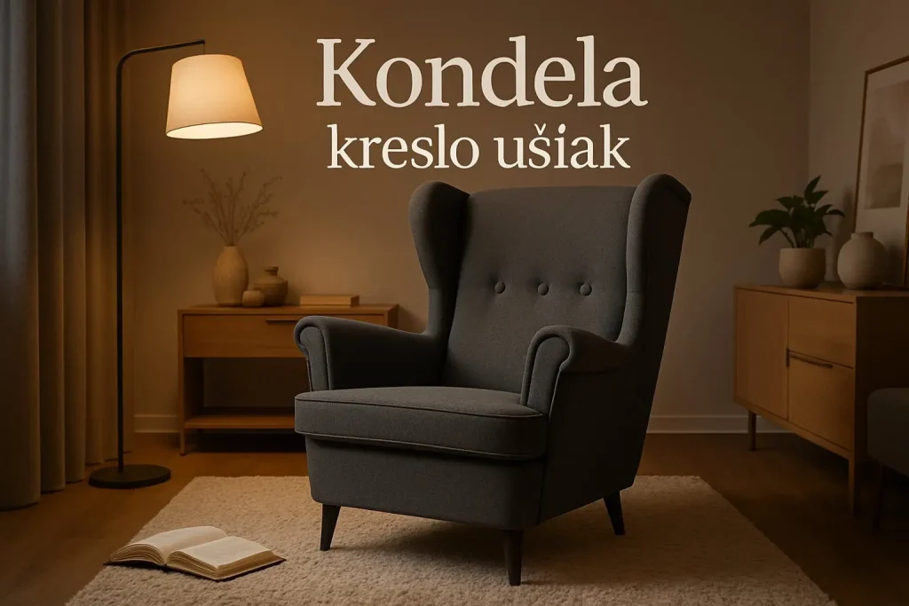 Kondela kreslo ušiak – moderné a pohodlné kreslo pre váš domov