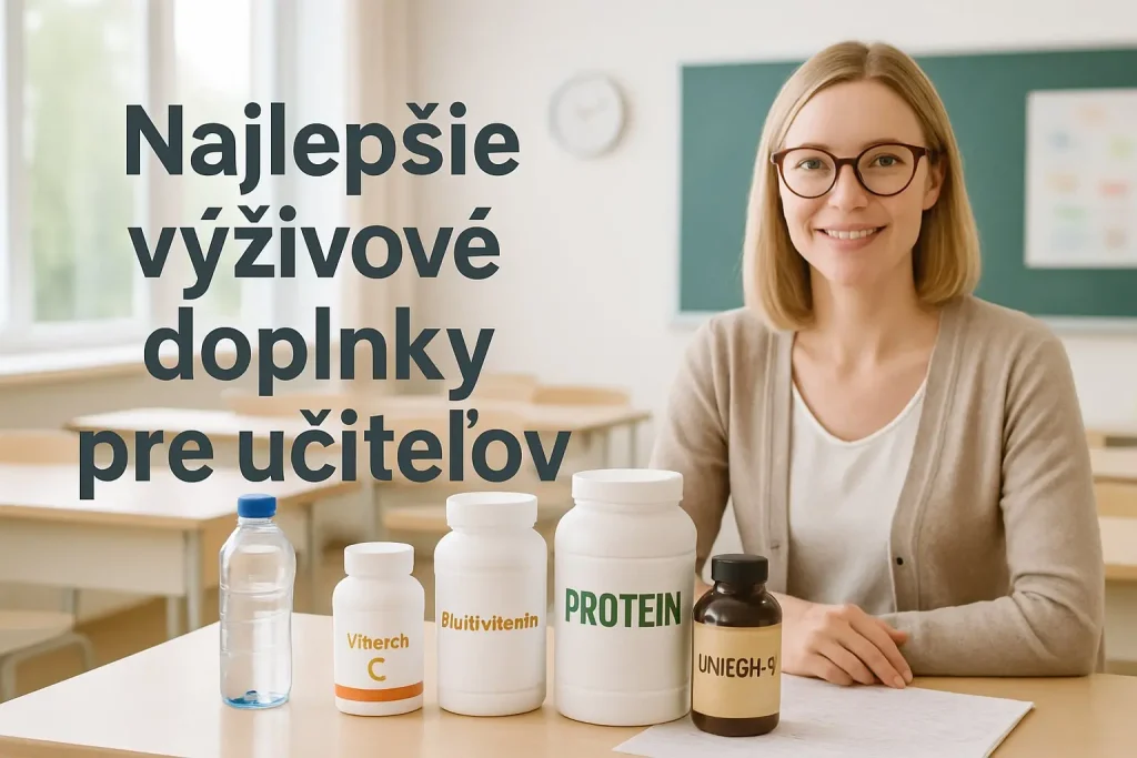 Najlepšie výživové doplnky pre učiteľov – pre energiu, zdravie a duševnú rovnováhu