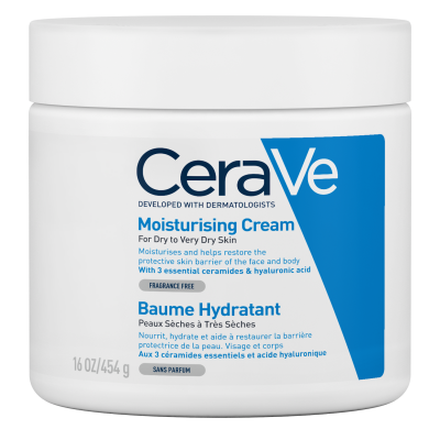 CeraVe hydratačný krém 454 ml: praktická pomoc, keď pokožka začína byť suchá, napnutá a drsná