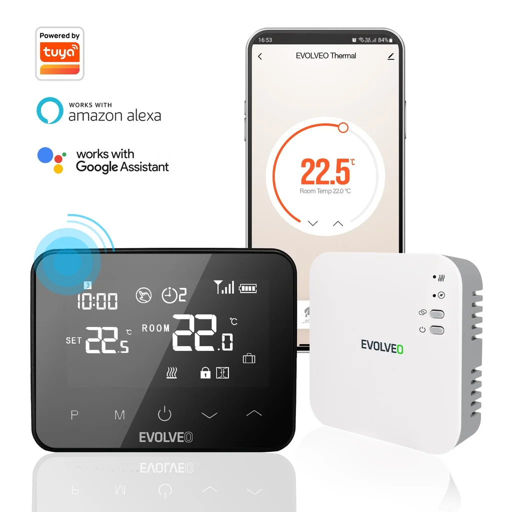 EVOLVEO Thermal: nastavte si kúrenie pohodlne podľa svojho denného režimu