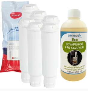 Nivona Claris NIRF 701 700 filtre + Penepex ECO odvápňovač praktický set pre čistejší kávovar